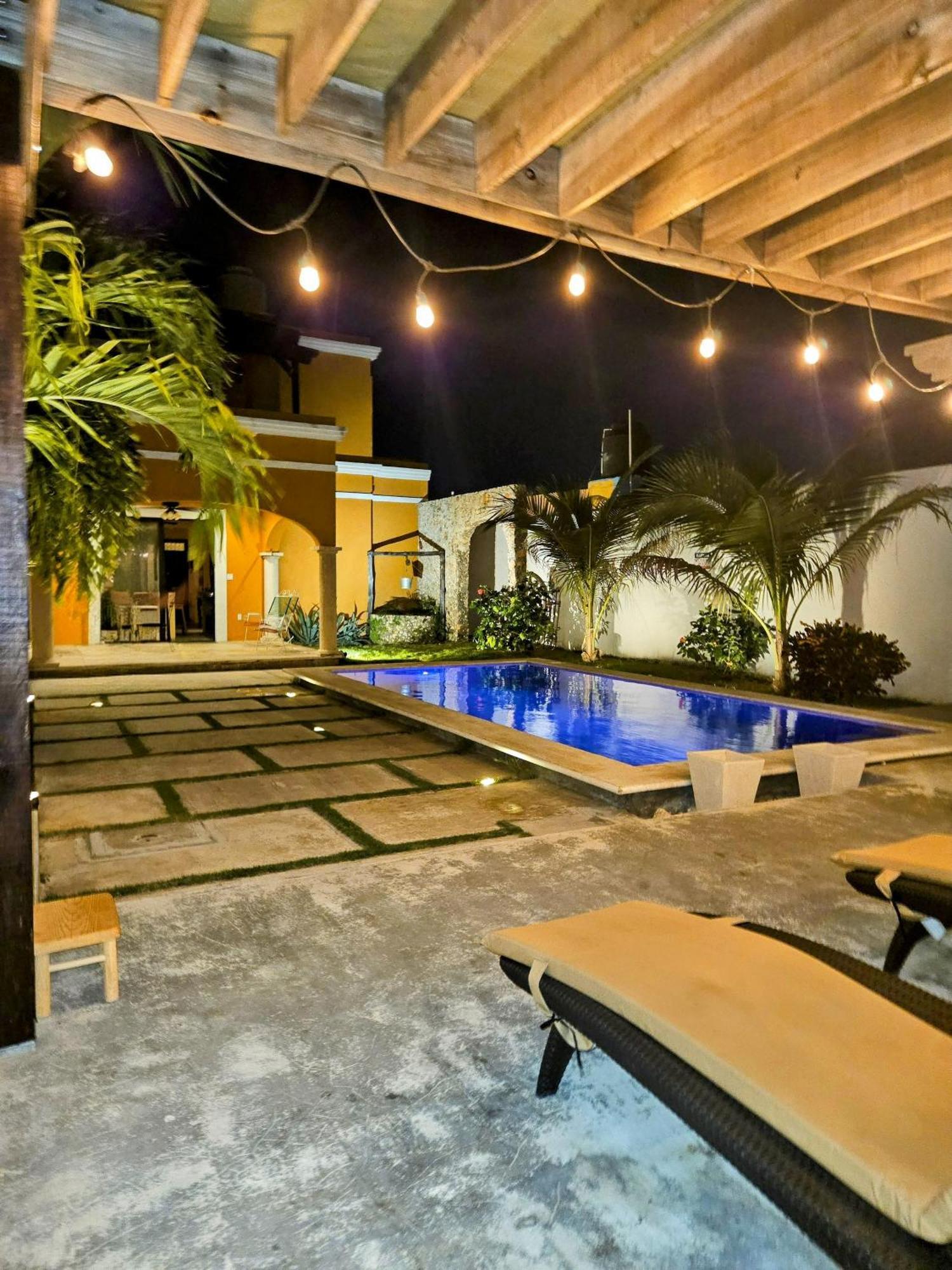 Casa Flamingos Altabi Villa Mérida Exterior photo